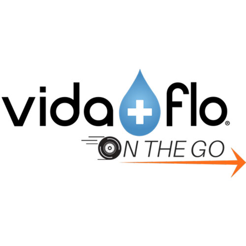 Vida-Flo IV being insterted, contact for mobile IV.