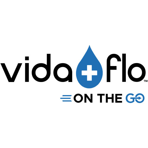 Vida-Flo IV being insterted, contact for mobile IV.